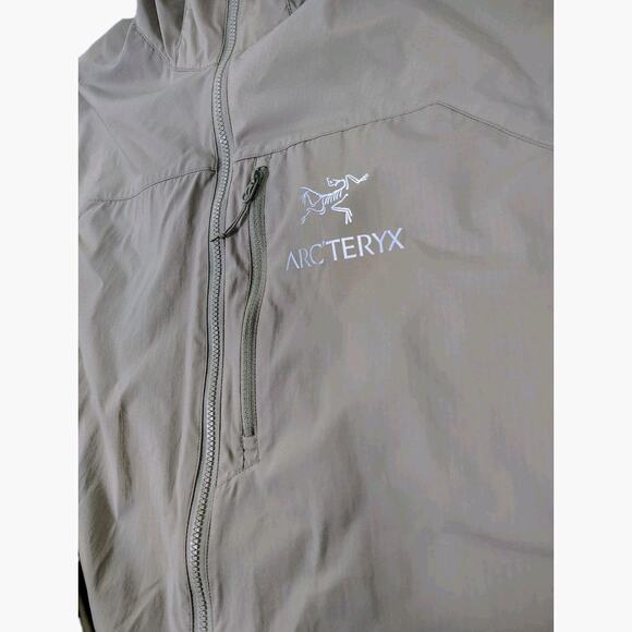 Arc’teryx Incendo Airshell Hoody Jacket Men’s Small Beige Ultralight Packable - Picture 2 of 11